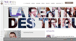 Desktop Screenshot of neoma-alumni.com